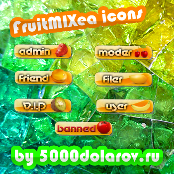 FruitsMIXea icons